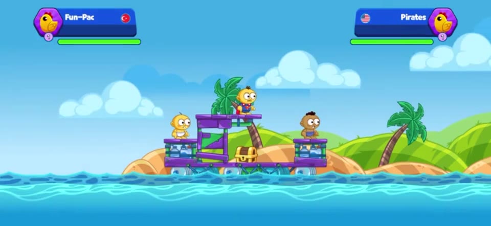 Boat Battles: Defend Your Raft store page and gameplay